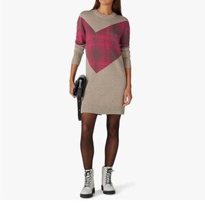 Thakoon Argyle Sweater Dress